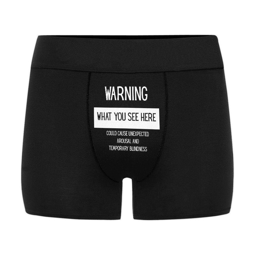Men's Warning Boxer Briefs (Model L10)(New) - Image 5