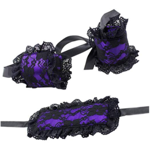 Lace Blindfold and Handcuffs Set