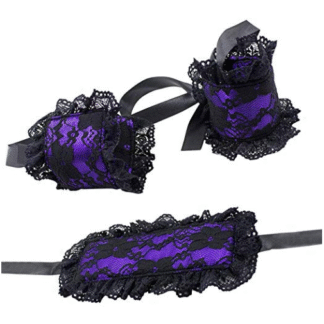 Lace Blindfold and Handcuffs Set