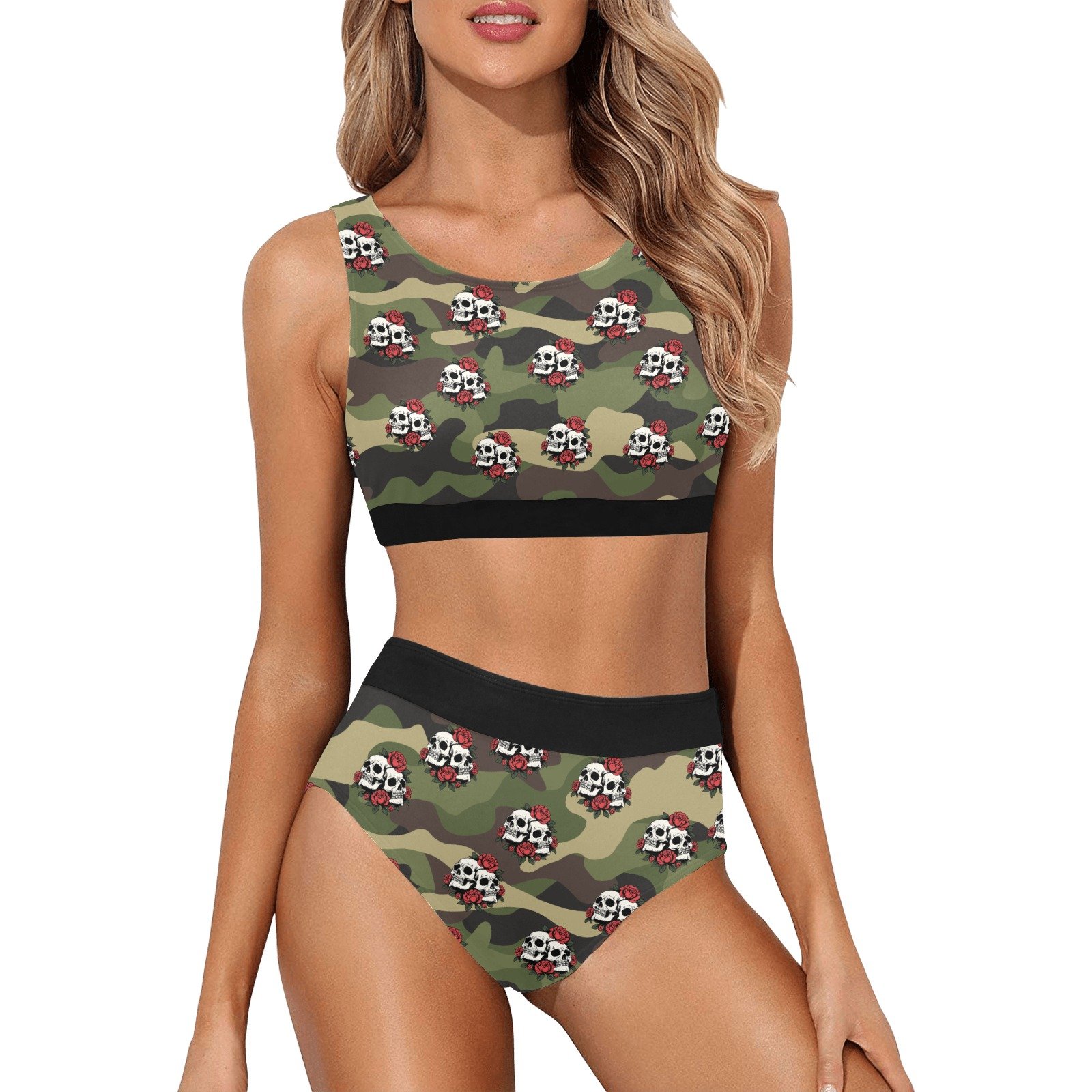 Women's Crop Top Bikini Set (S21)
