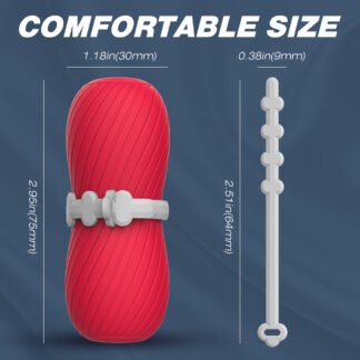 Elastic Band Textured Male Stimulator