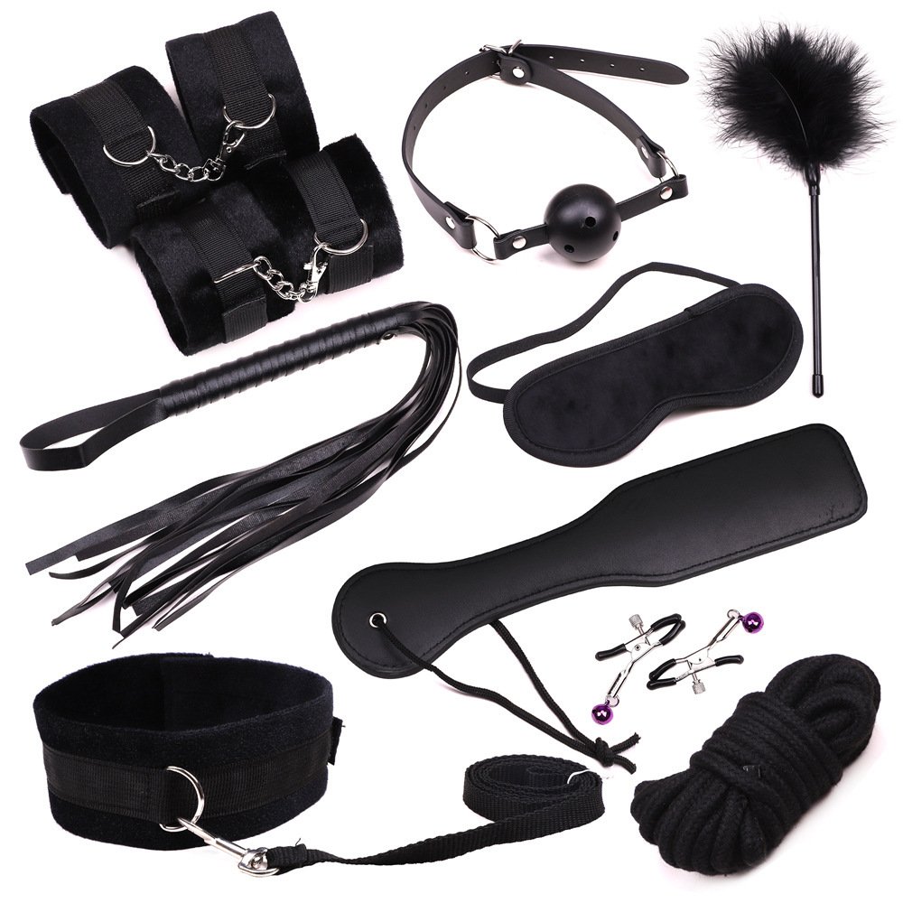 Bundled & Bound: Plush 10-Piece Flirting Set - Image 2
