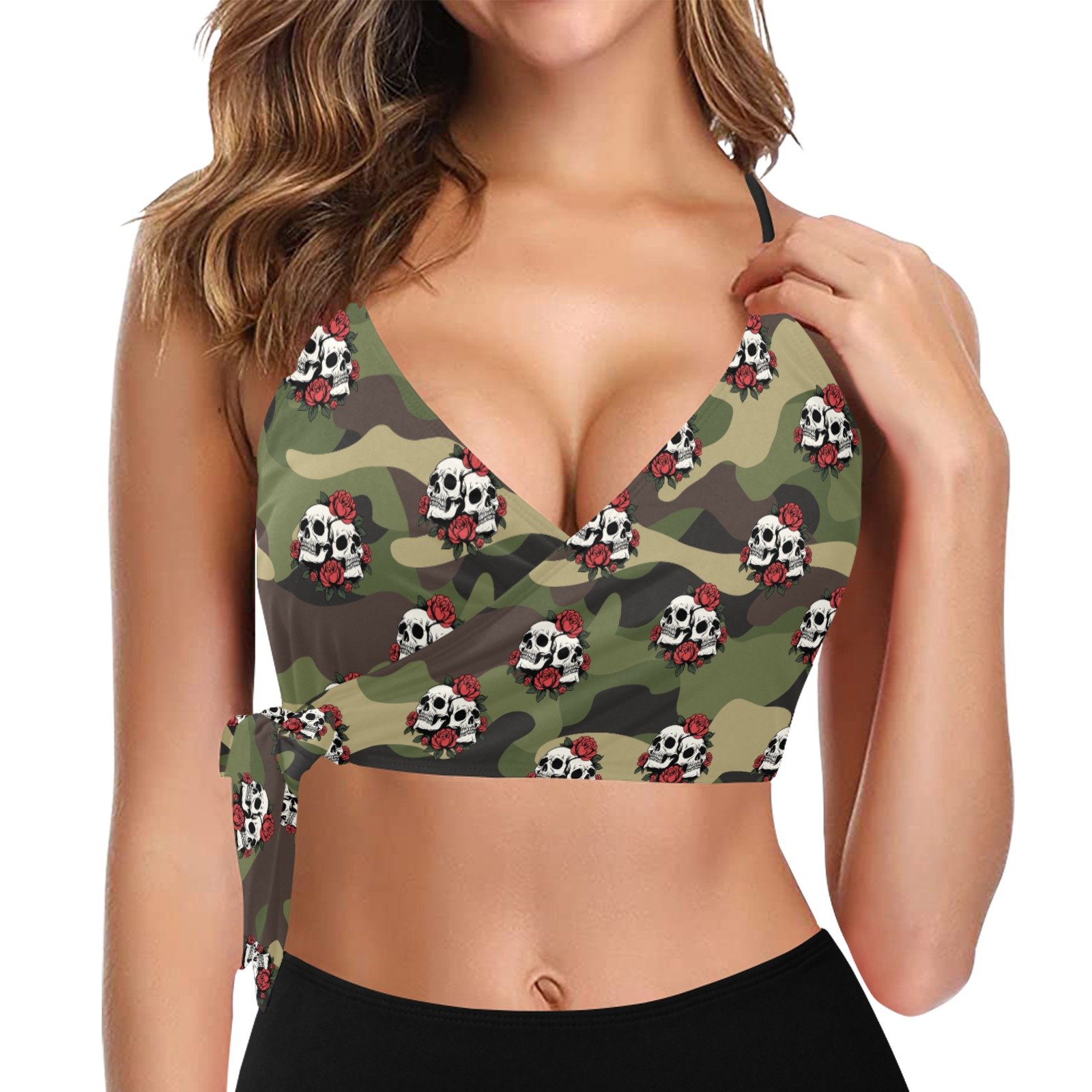 Knot Side Bikini Top (S37)