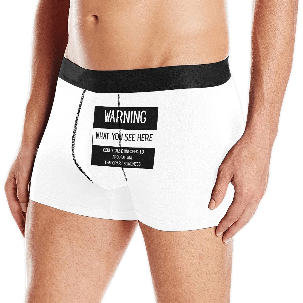 Men's Warning Boxer Briefs (Model L10)(New) - Image 2