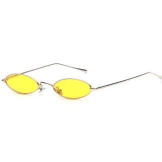 Vintage Small Oval Sunglasses for Women Men