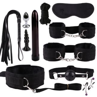 11-Piece Couples Bondage & Pleasure Set