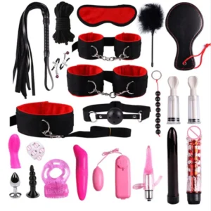 23-Piece Ultimate Bondage & Pleasure Kit