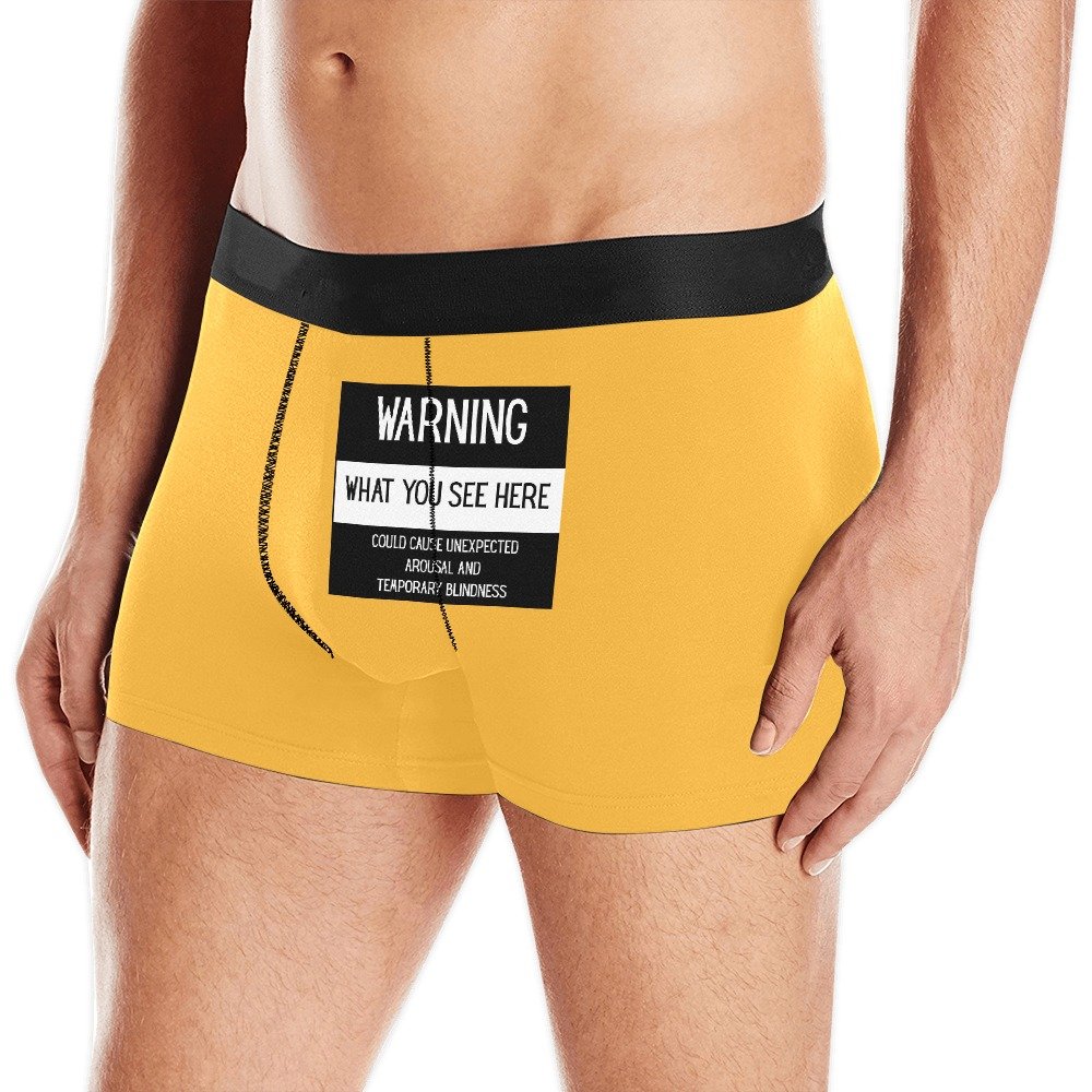 Men's Warning Boxer Briefs (Model L10)(New) - Image 14