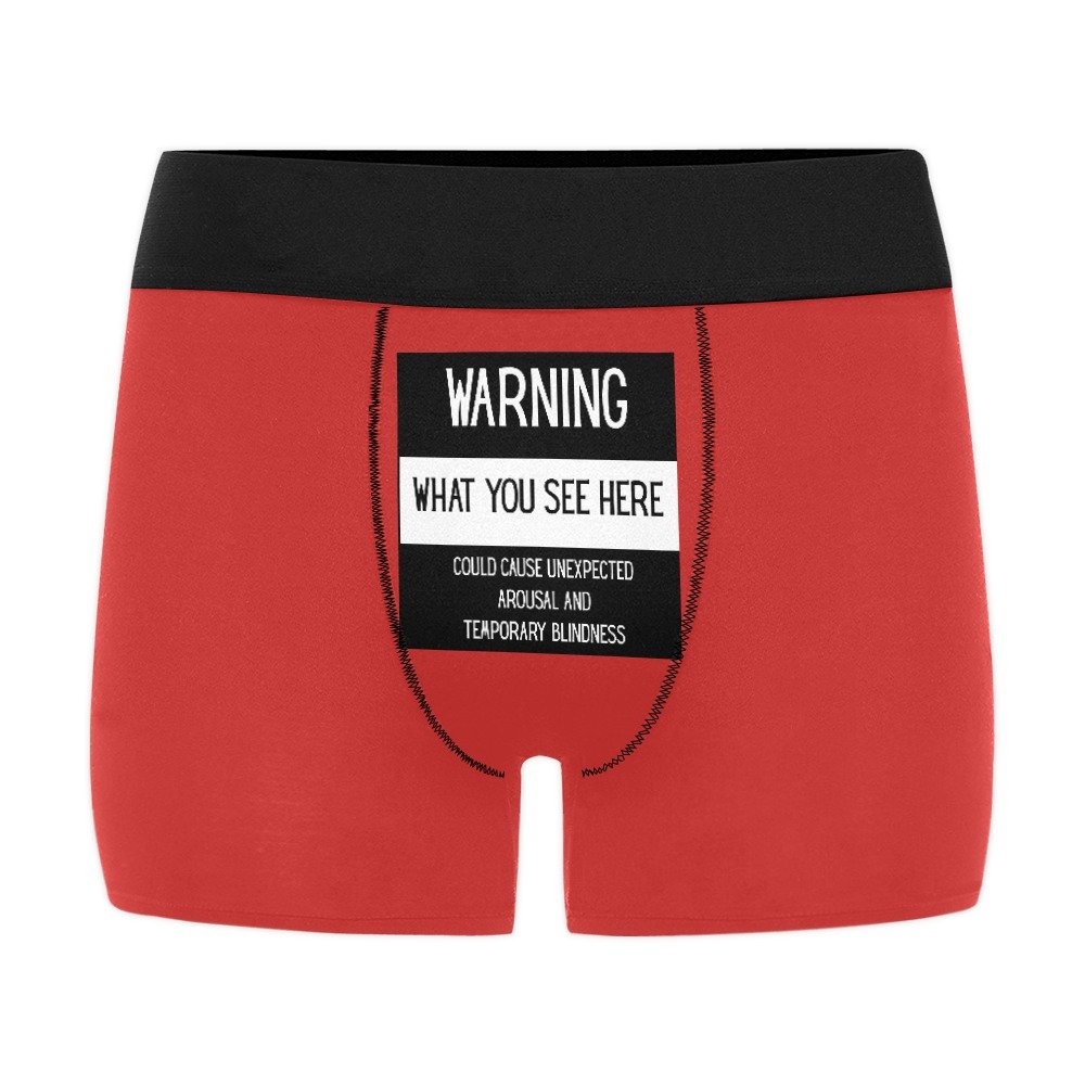 Men's Warning Boxer Briefs (Model L10)(New) - Image 9