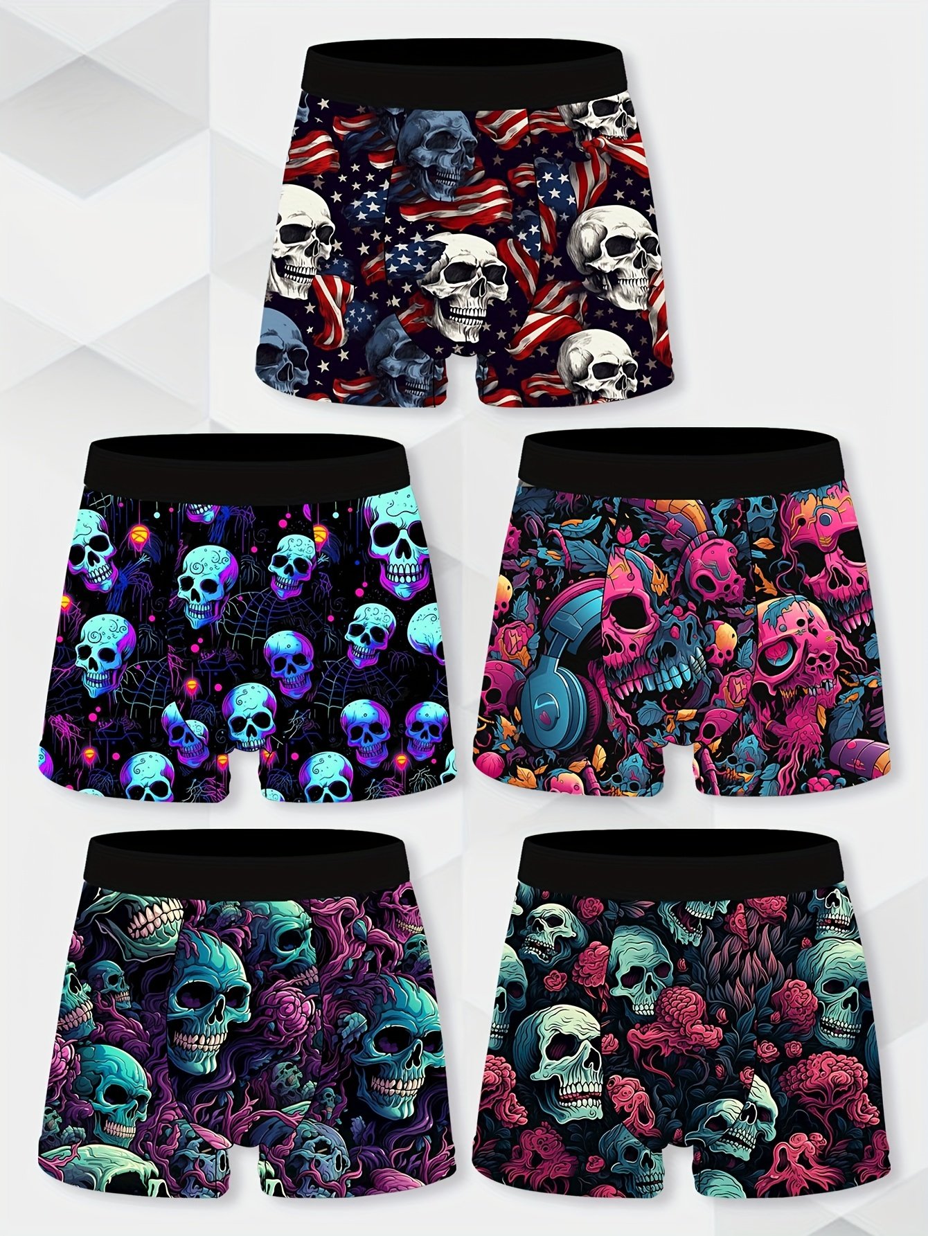 SkullPlay Boxer Pack (5pcs) - Image 2
