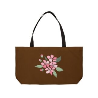 GakFace Weekender Tote Bag - Fancy Floral