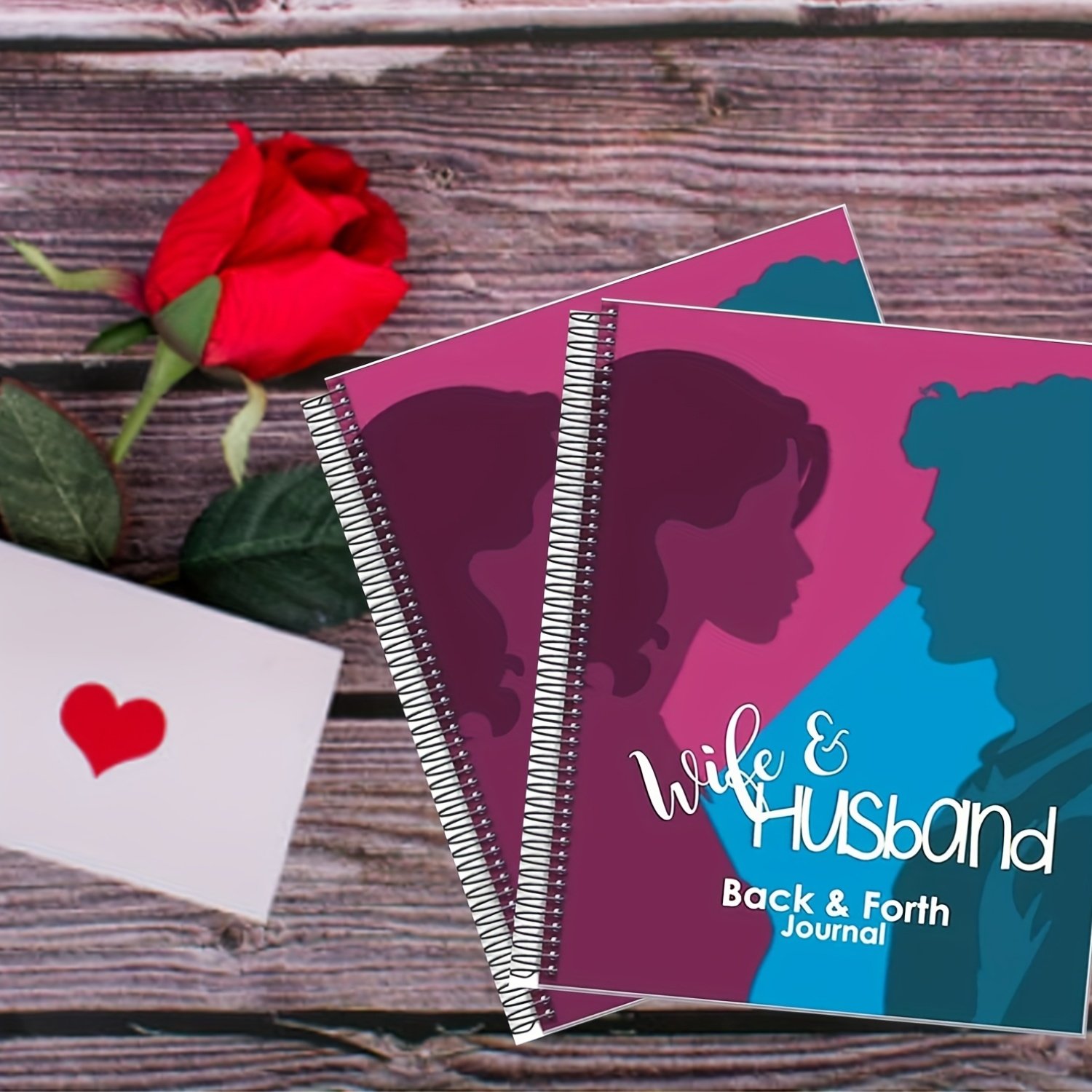 Couples Back & Forth Diary – Spiral Love Journal - Image 7
