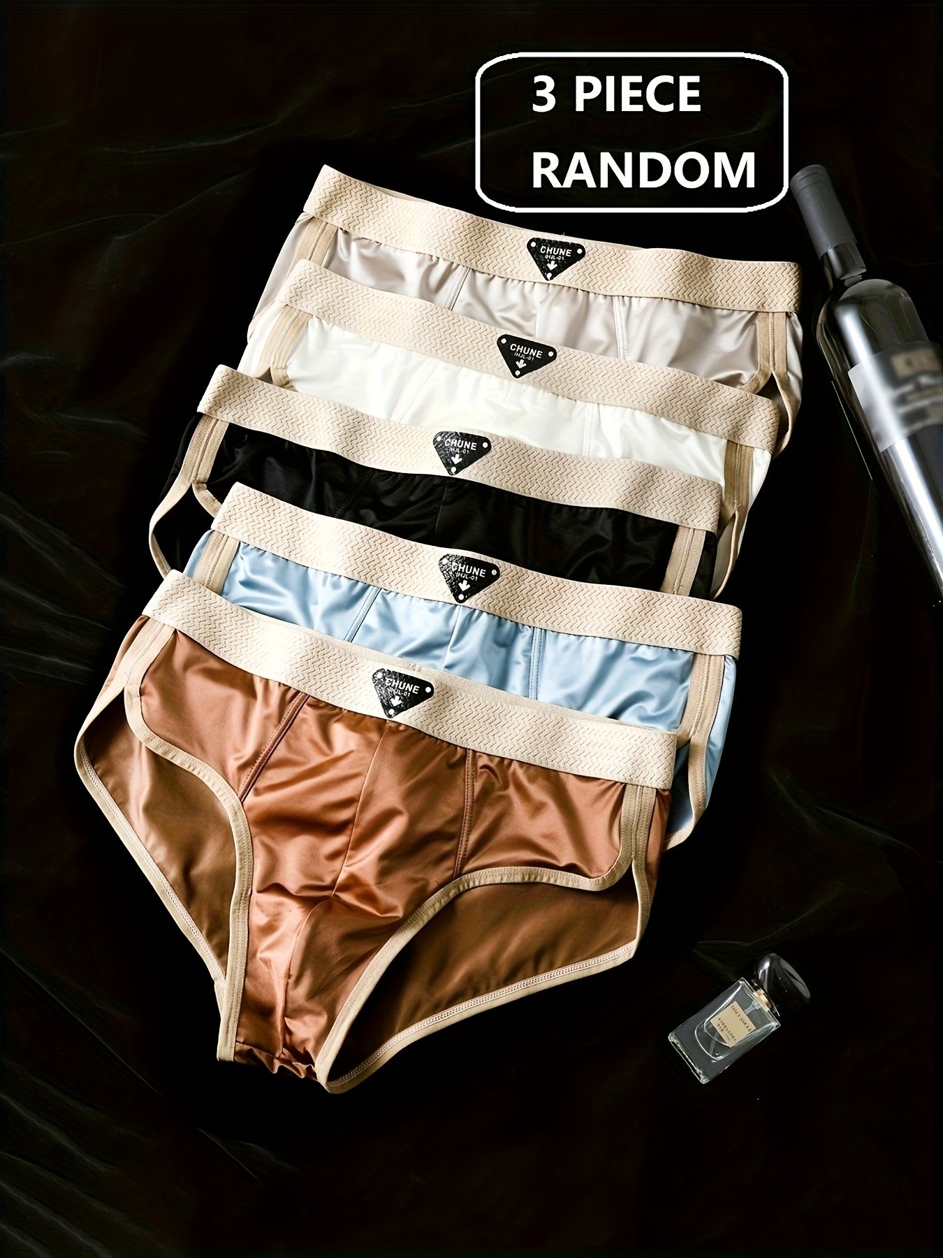 3pcs Men'S Mid-Rise Briefs - Image 3