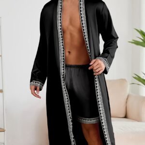 Block Party - Robe & Shorts Set