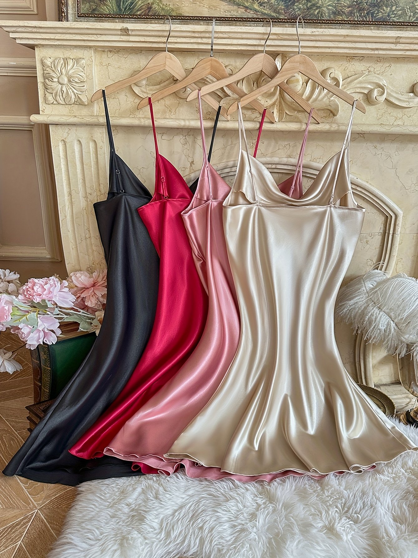 Comfortable Backless Cami Nightgowns - Image 3