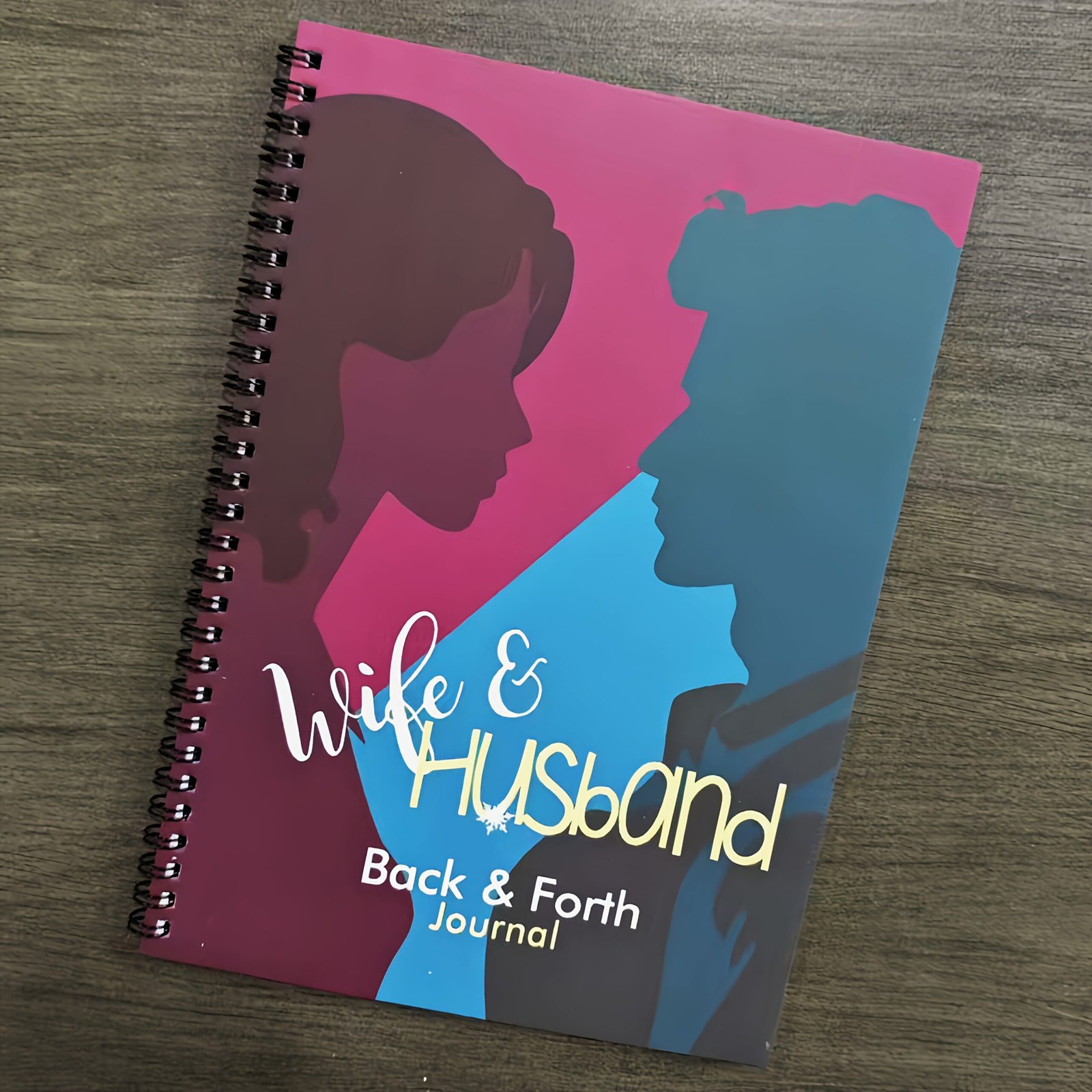 Couples Back & Forth Diary – Spiral Love Journal - Image 3