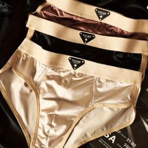 3pcs Men'S Mid-Rise Briefs