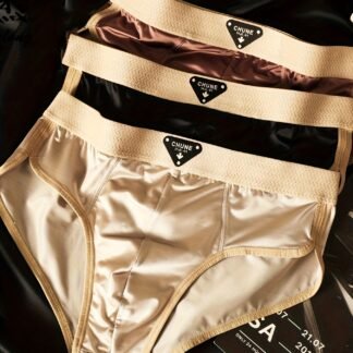 3pcs Men'S Mid-Rise Briefs