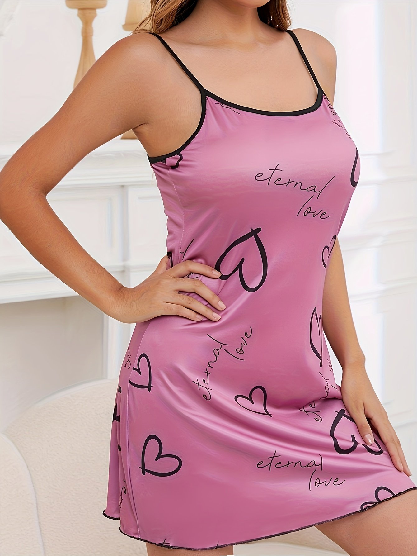 3 Pcs Sleepwear Dress - Image 3