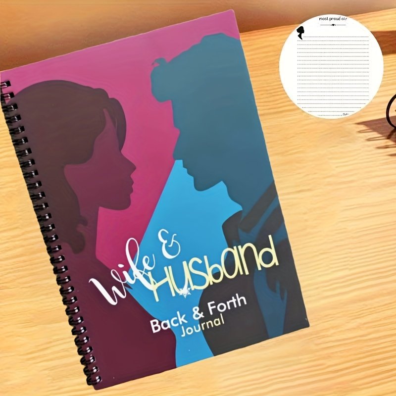 Couples Back & Forth Diary – Spiral Love Journal - Image 2