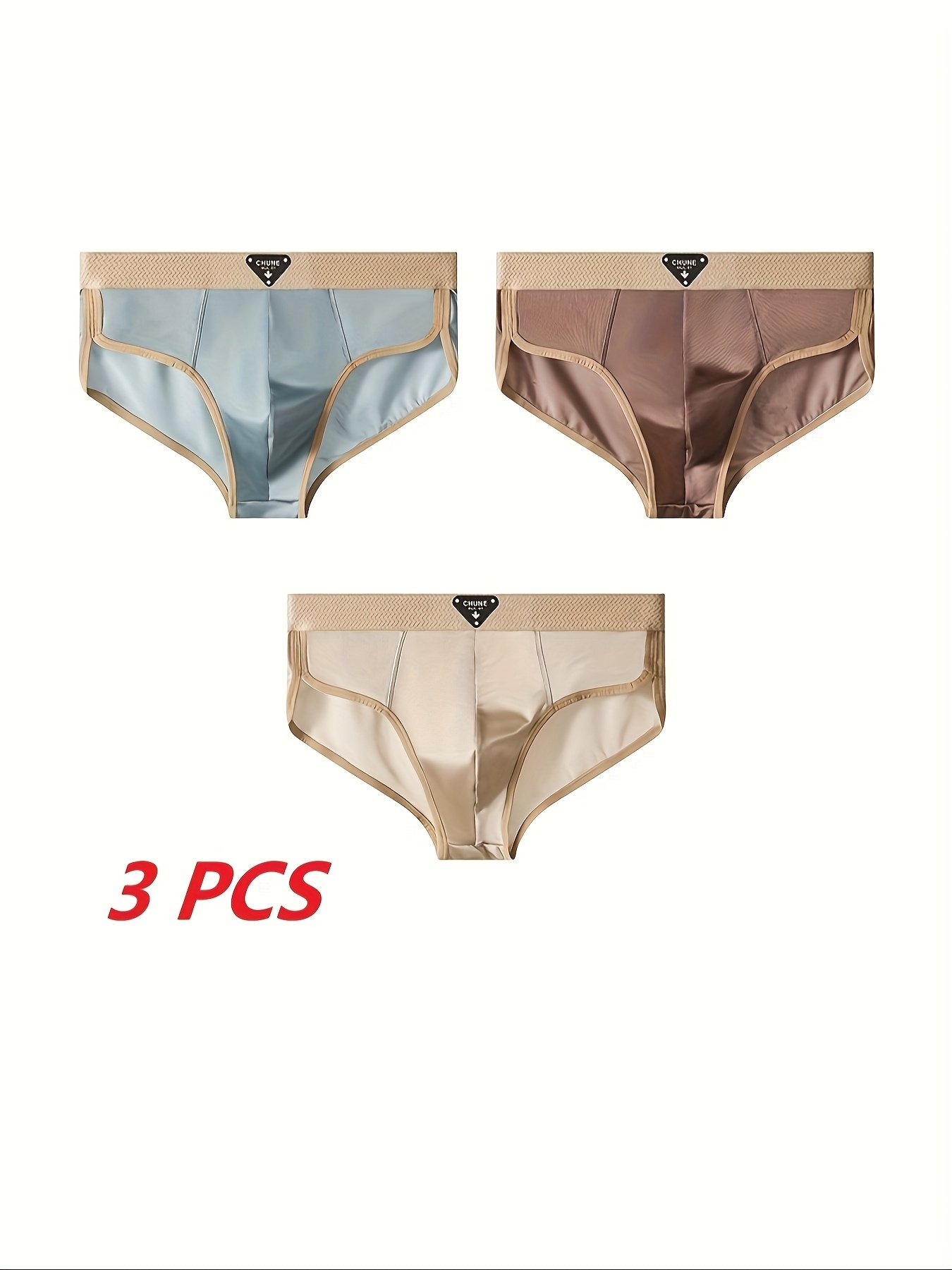 3pcs Men'S Mid-Rise Briefs - Image 8