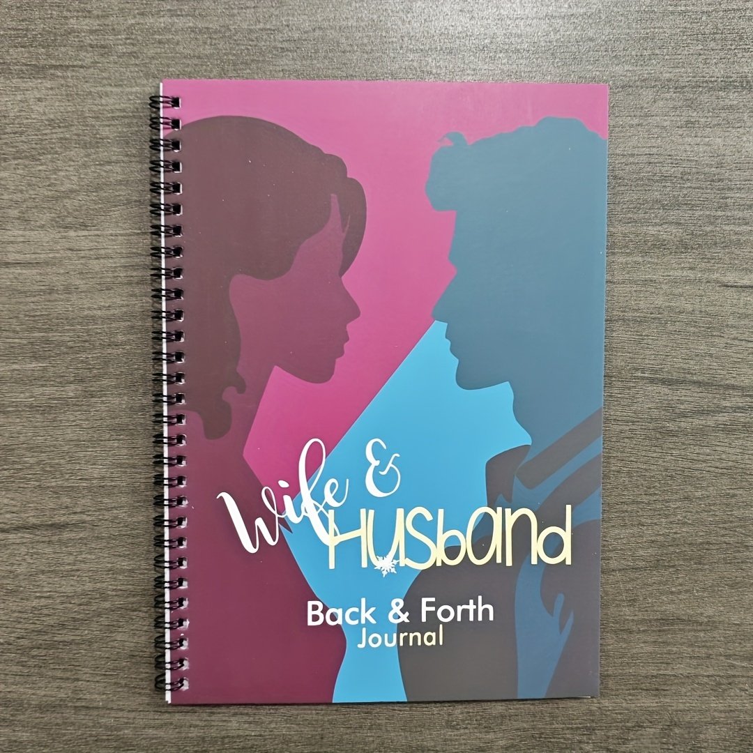 Couples Back & Forth Diary – Spiral Love Journal