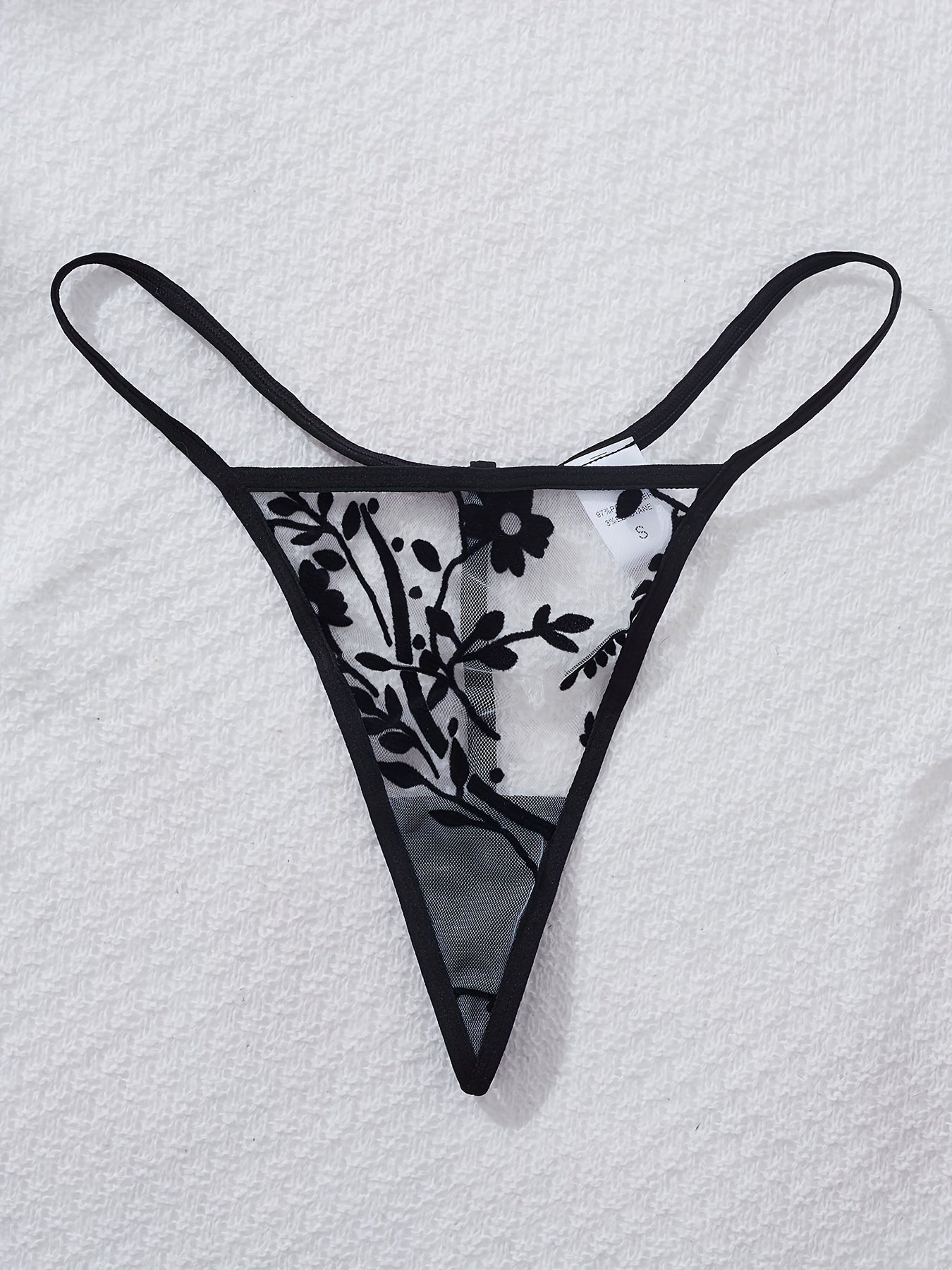 Floral Mesh Front-Button Nightgown and Robe Set - Image 6