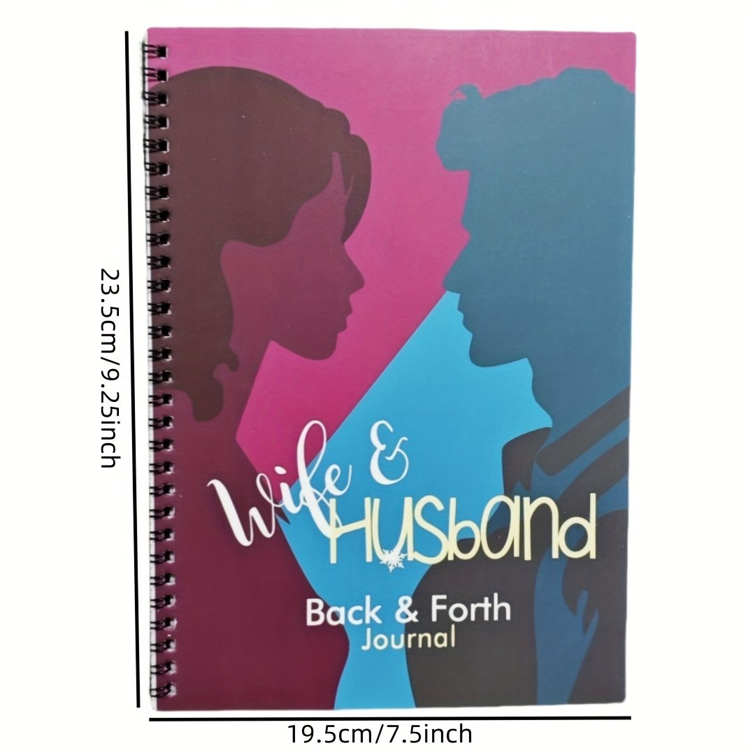 Couples Back & Forth Diary – Spiral Love Journal - Image 5