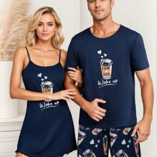 Couple Camisole & Pajama Set