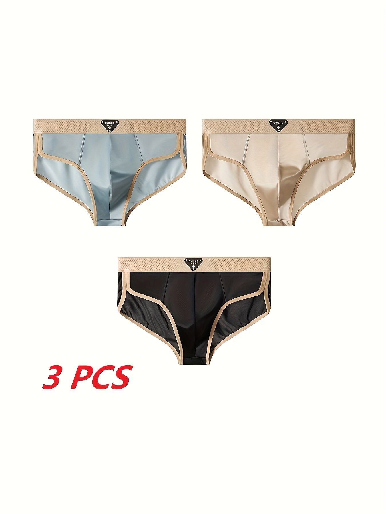 3pcs Men'S Mid-Rise Briefs - Image 10