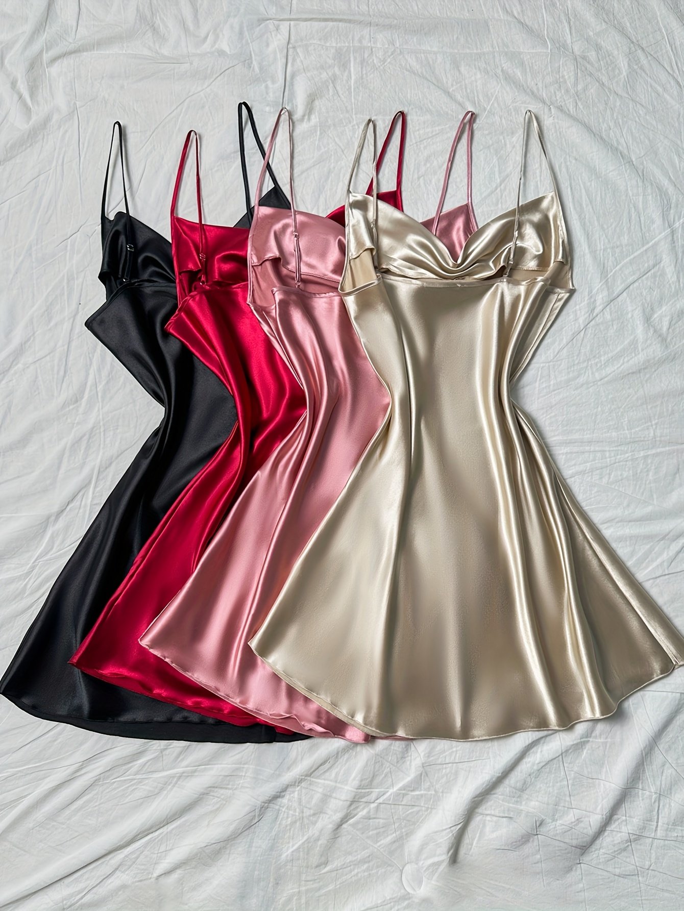 Comfortable Backless Cami Nightgowns - Image 5