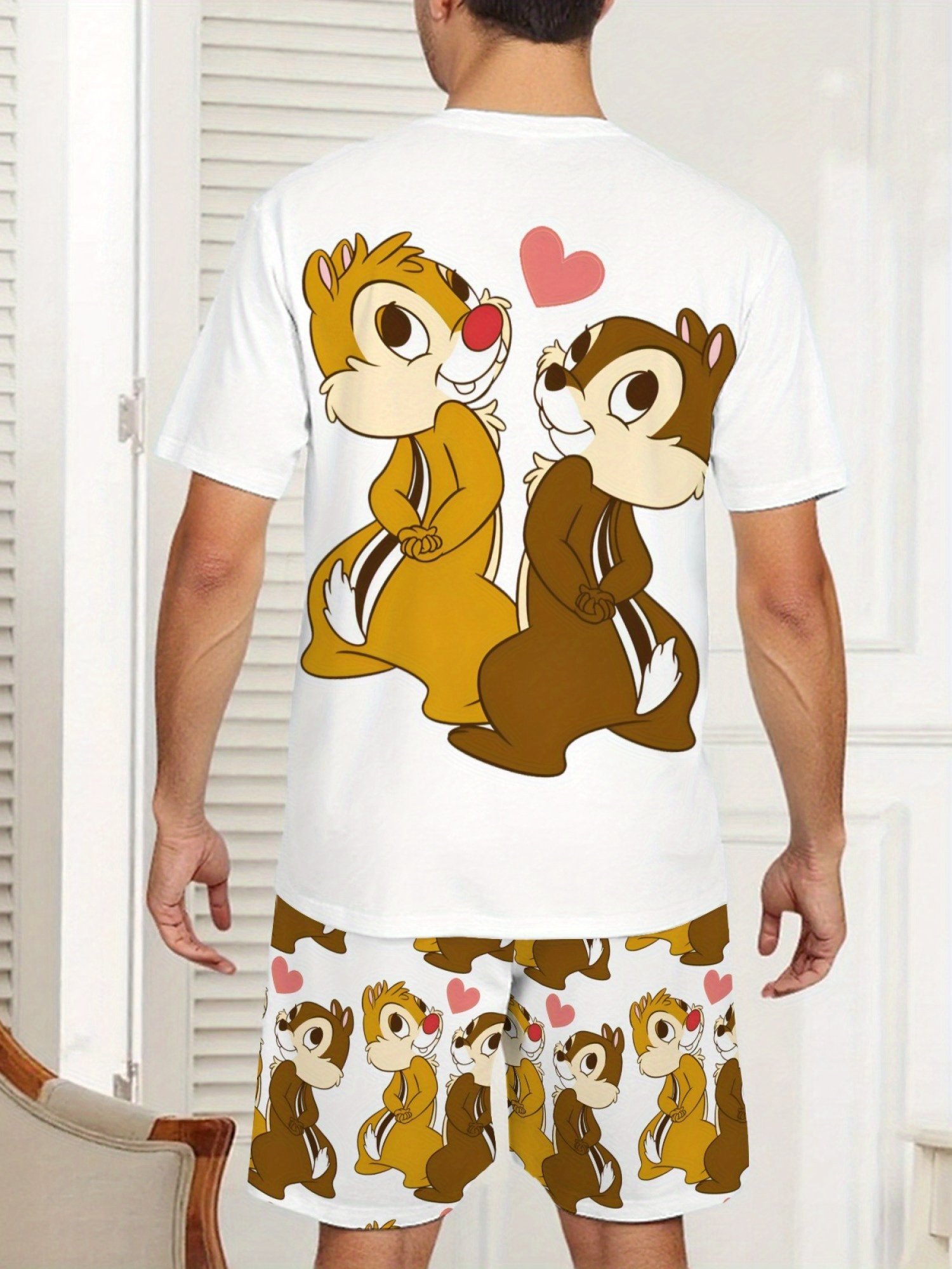 Chip & Dale Couple Pajama Set - Image 9