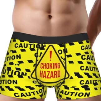 BIIHUDU Caution Boxer Briefs
