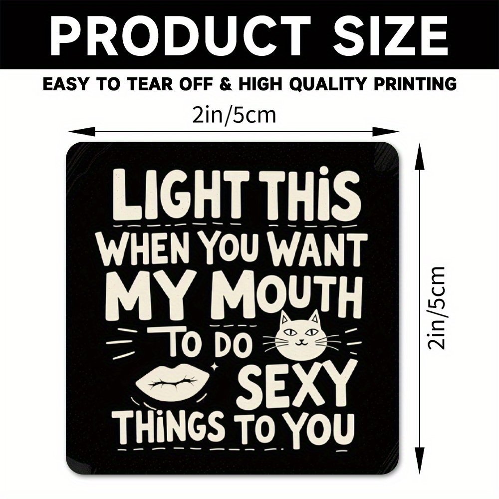 "Light This When You Want My Mouth" Candle - Image 5