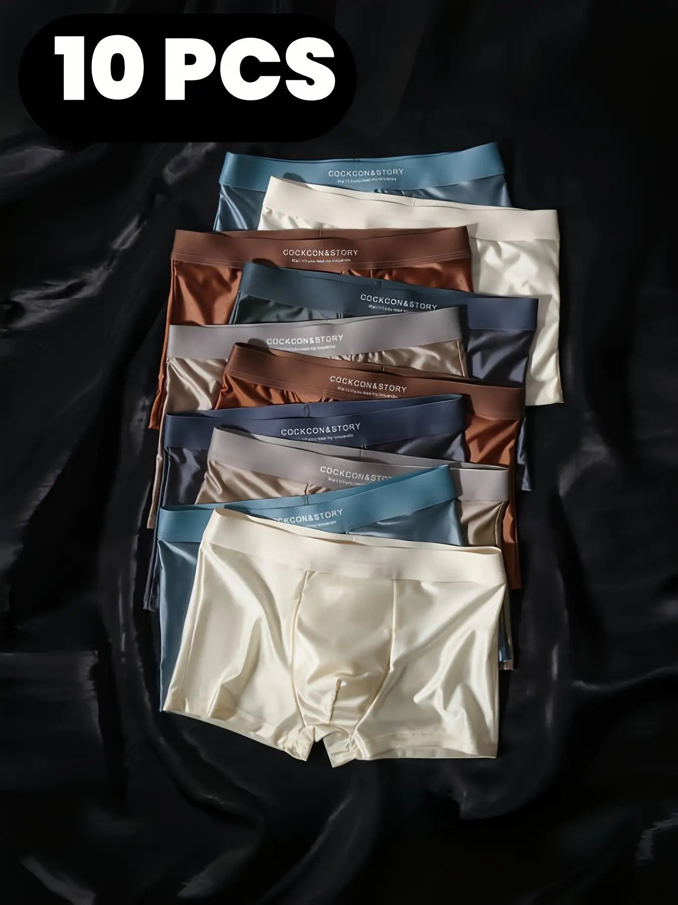 10pcs Men'S Luxury Underwear
