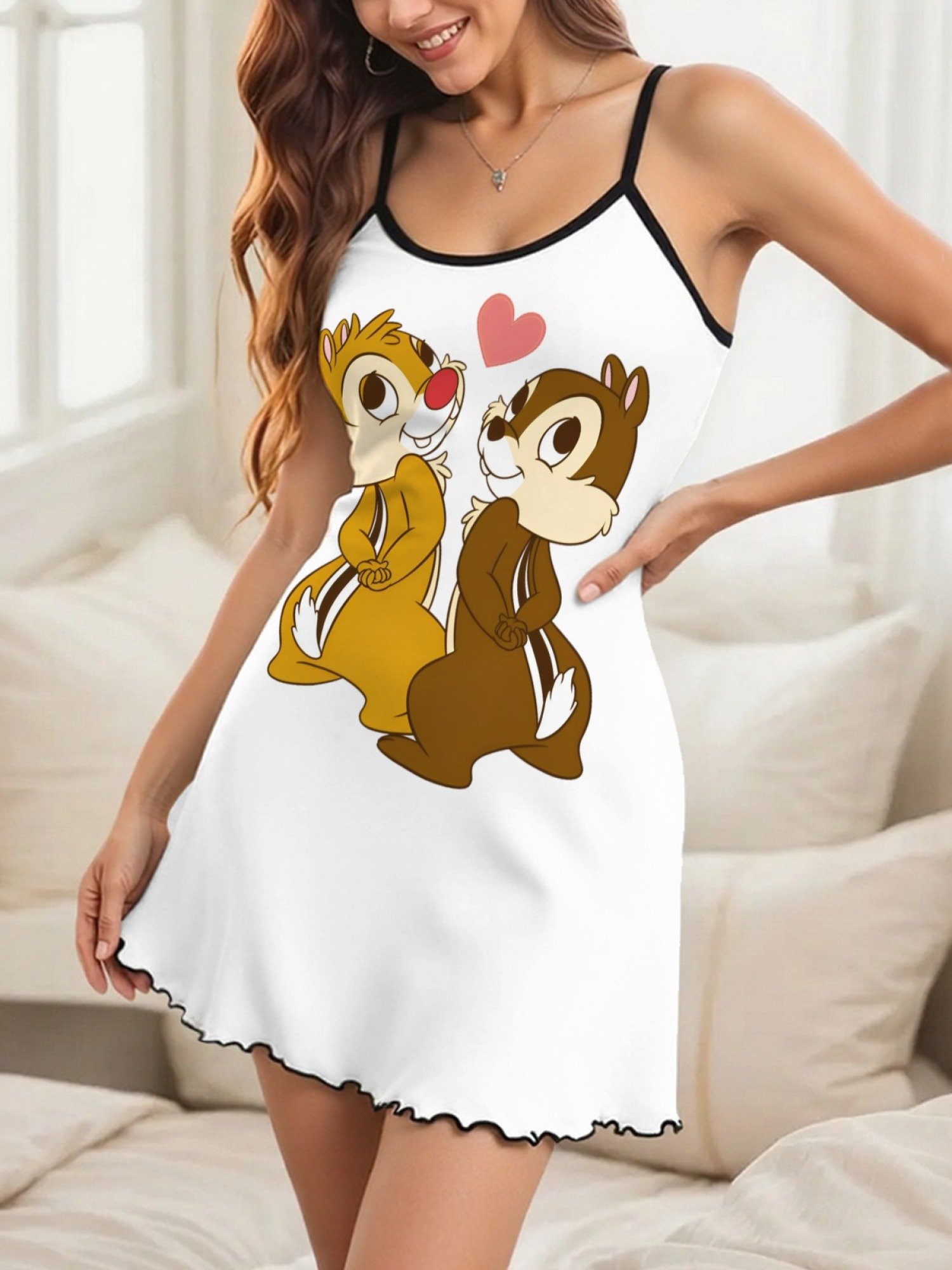 Chip & Dale Couple Pajama Set - Image 8
