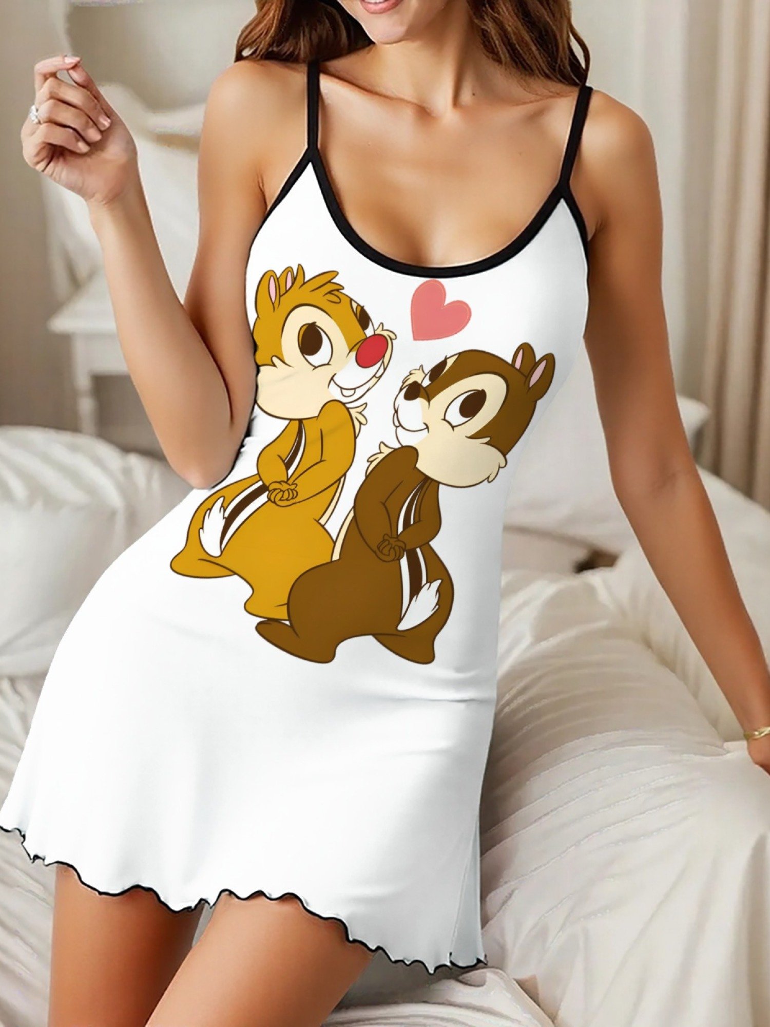 Chip & Dale Couple Pajama Set - Image 4