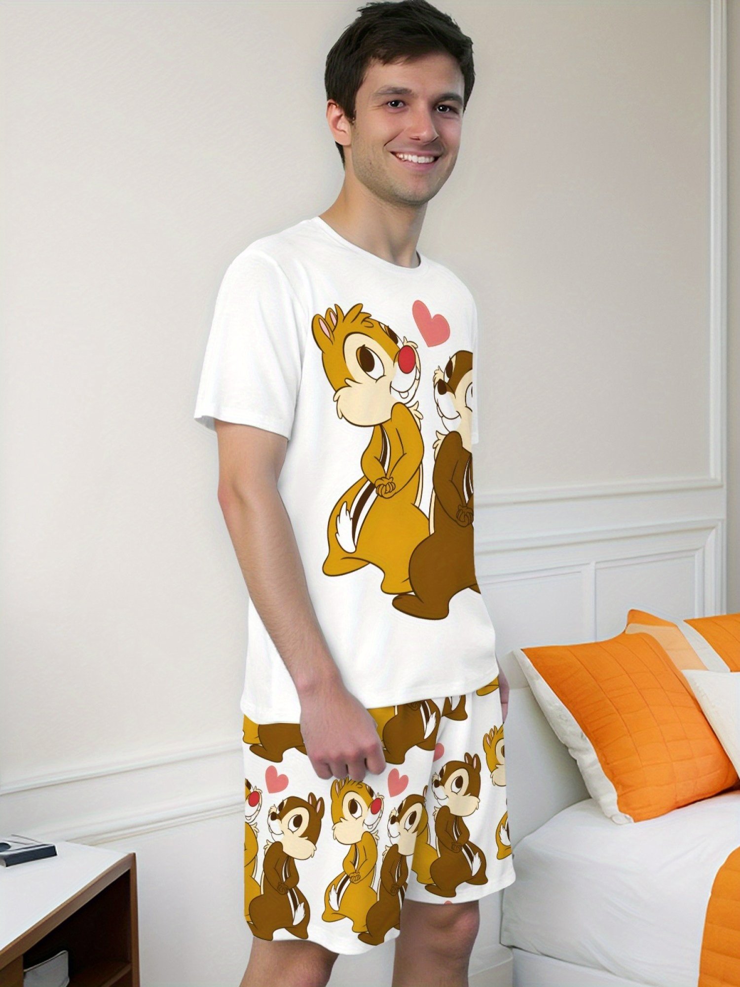 Chip & Dale Couple Pajama Set - Image 5