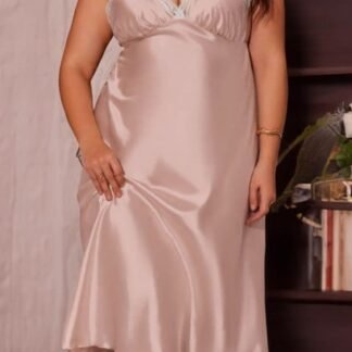 Satin and Lace Nightgown