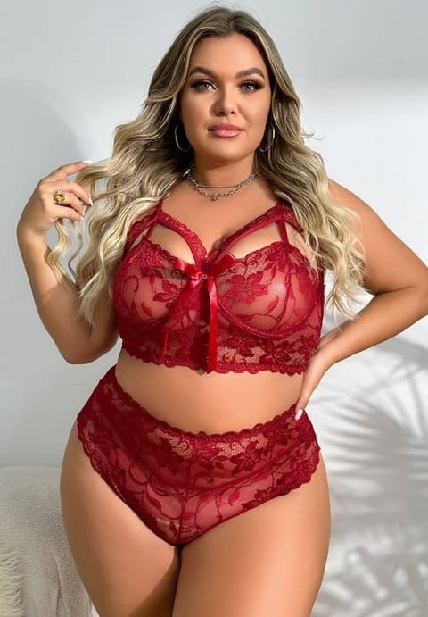 Lacy Romance Bra Set