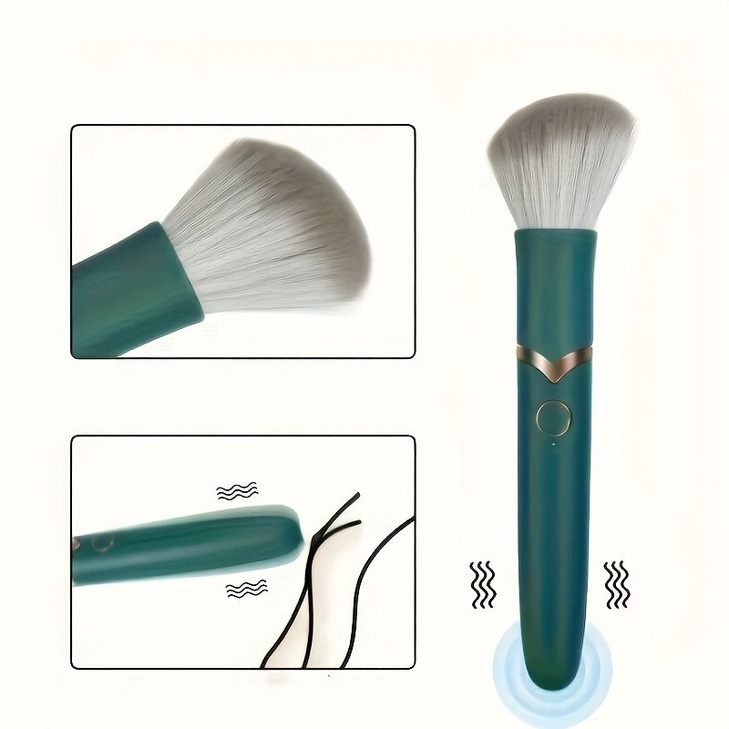 Vibrating Makeup Brush Detachable Bullet Vibrator - Image 6