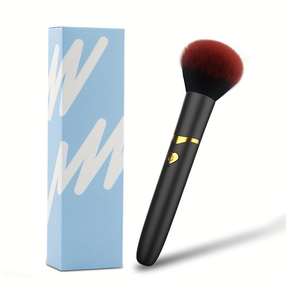 Vibrating Makeup Brush Detachable Bullet Vibrator - Image 3