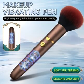 Adult Toy Vibrating Makeup Brush