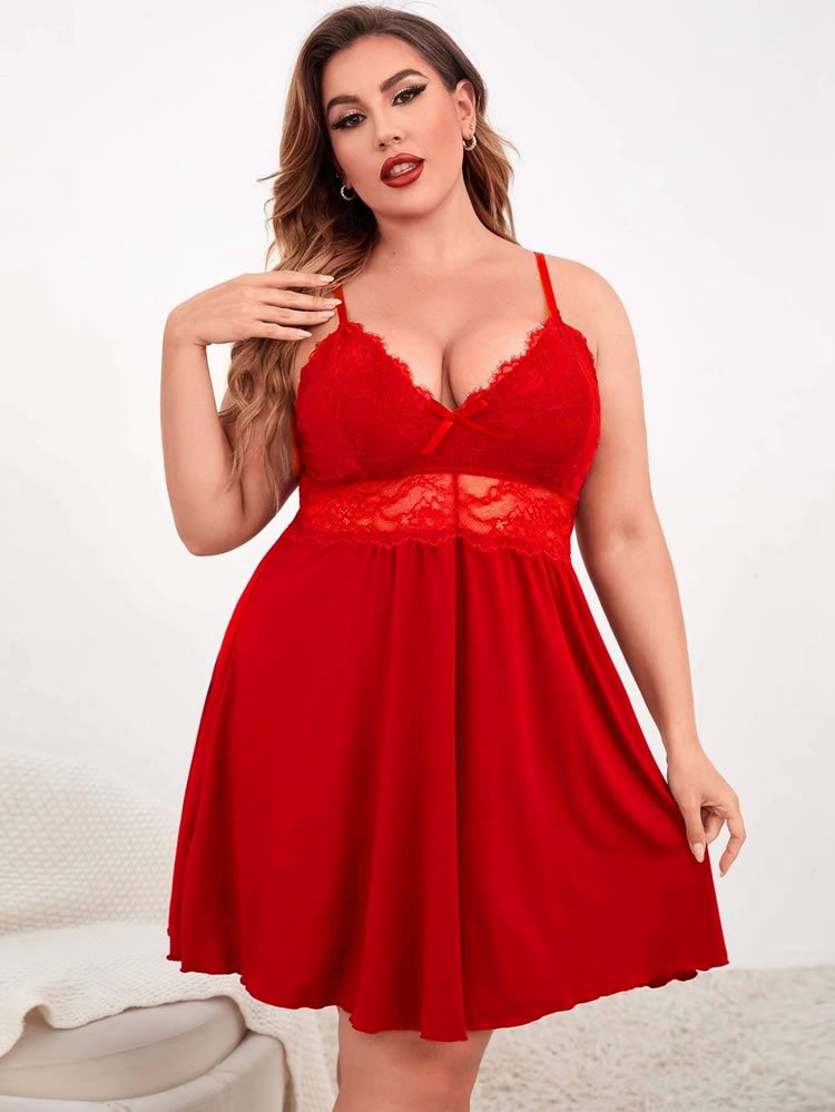Red Romance Sleep Chemise