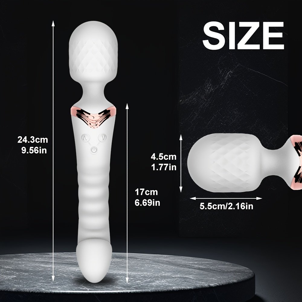 Dual Motor Magic Wand Vibrator - Image 4