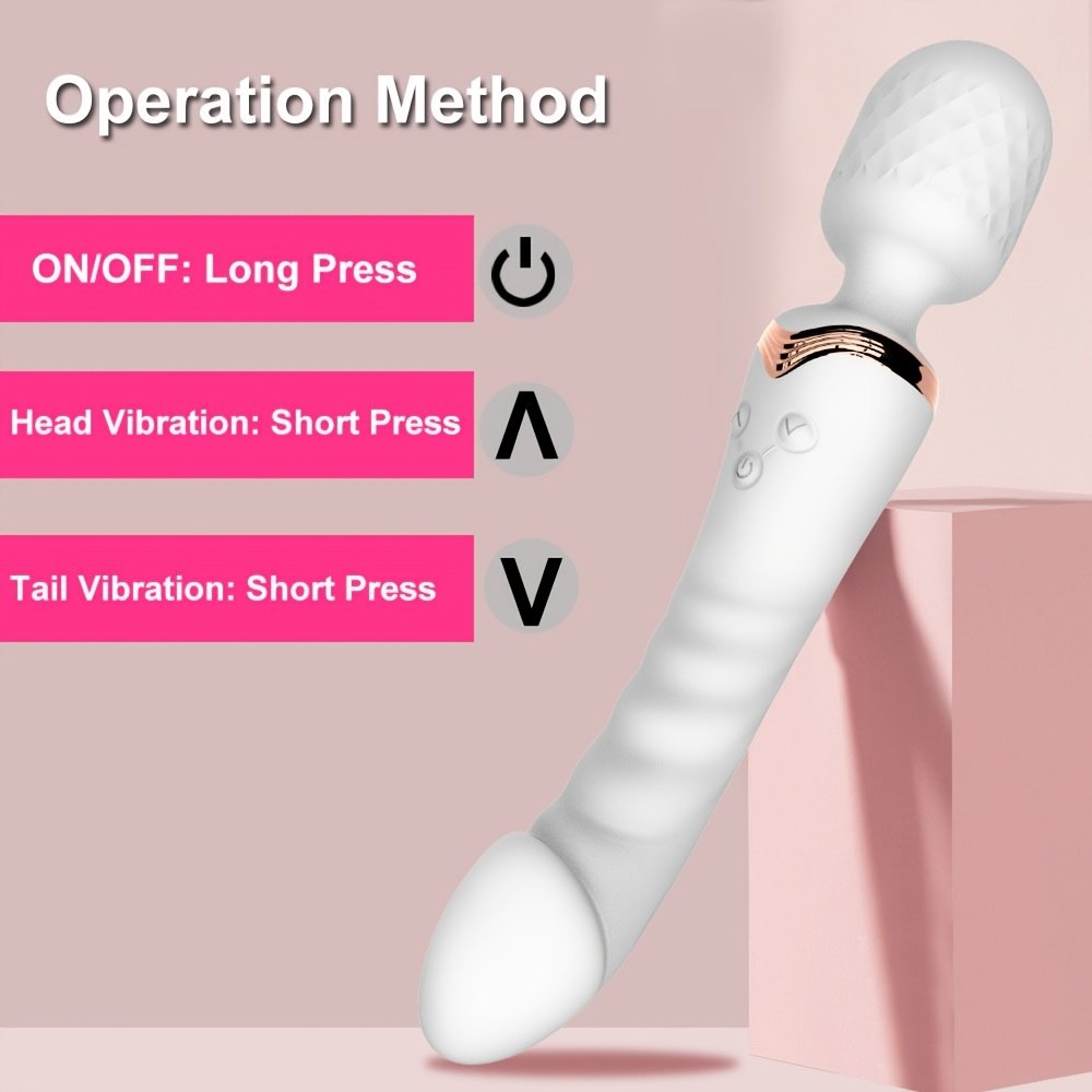 Dual Motor Magic Wand Vibrator - Image 5