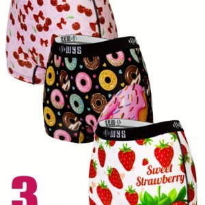 3pcs Women'S Boxer Shorts
