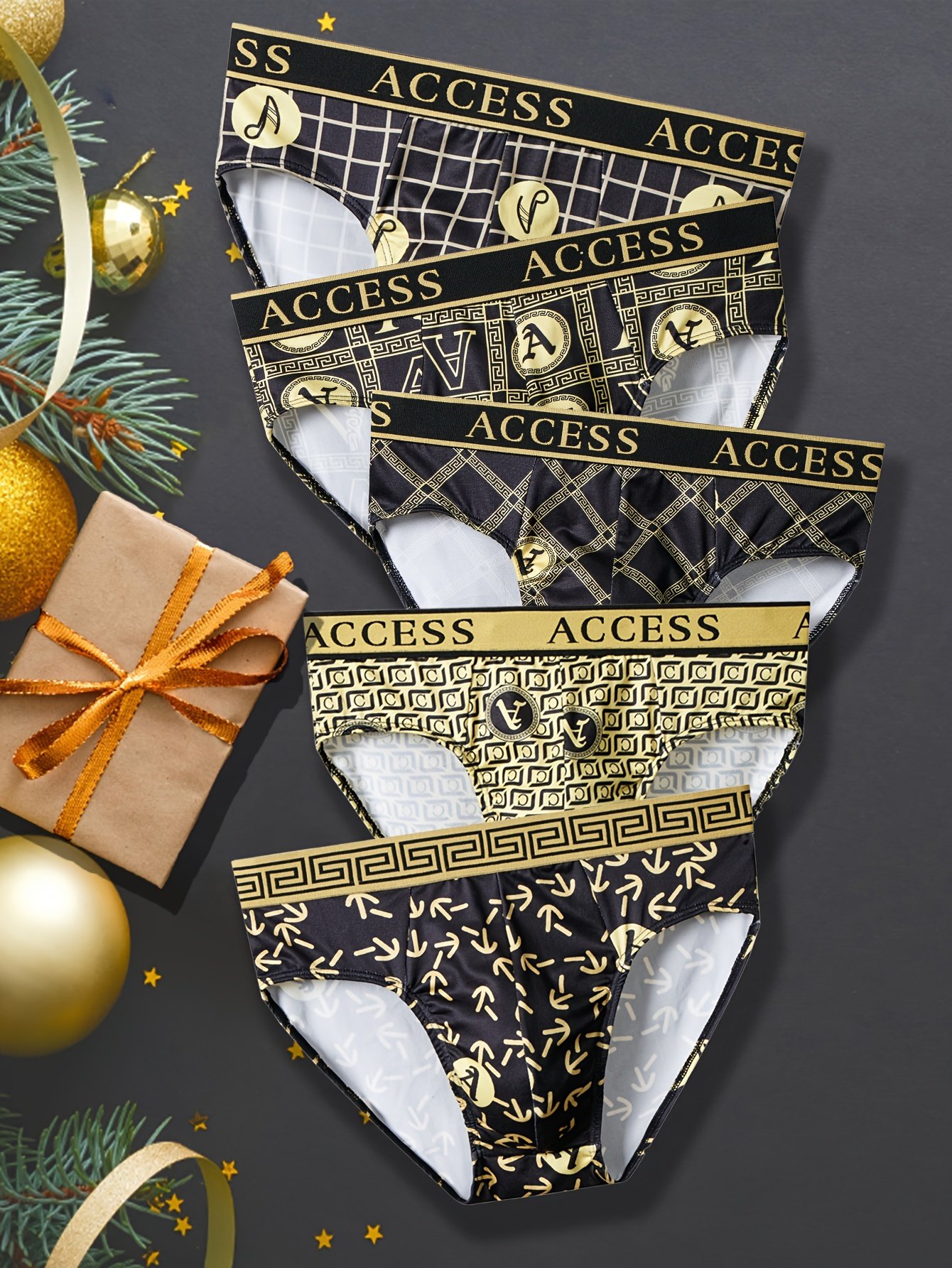 5 pc Men's Multipack Comfort Underwear