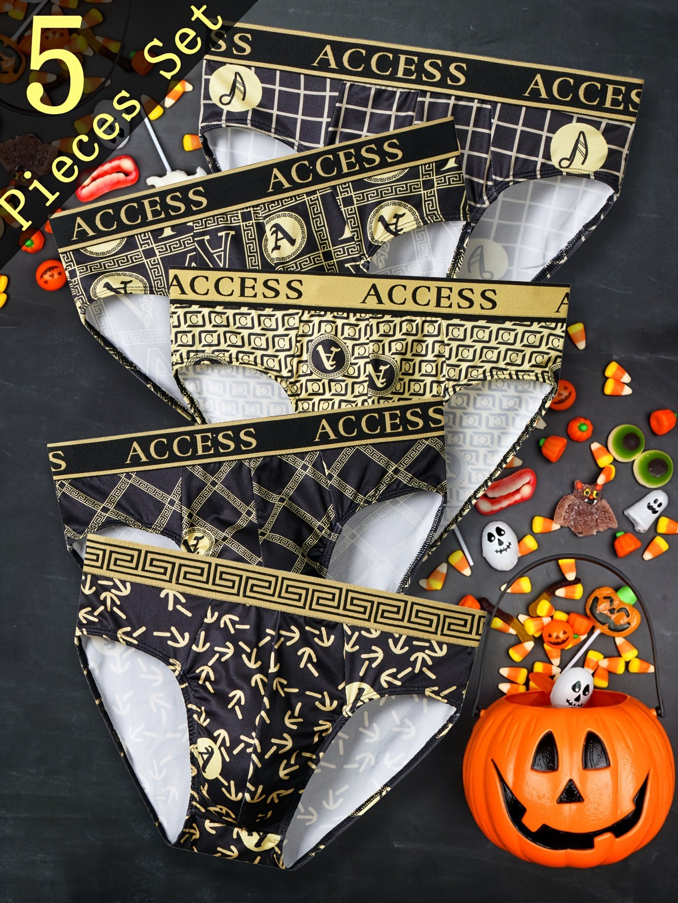 5 pc Men's Multipack Comfort Underwear - Image 2