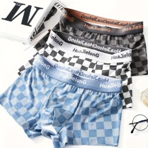3pcs Men's Multipack Breathable Boxer Briefs